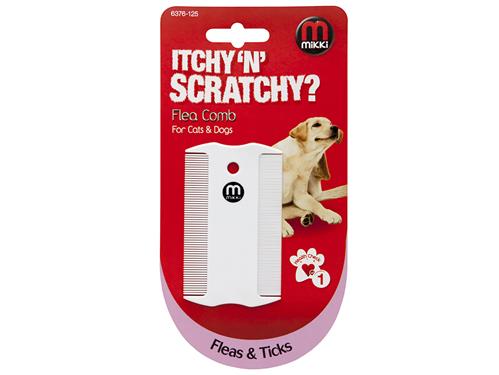 Mikki Easygroom Plastic Flea Comb