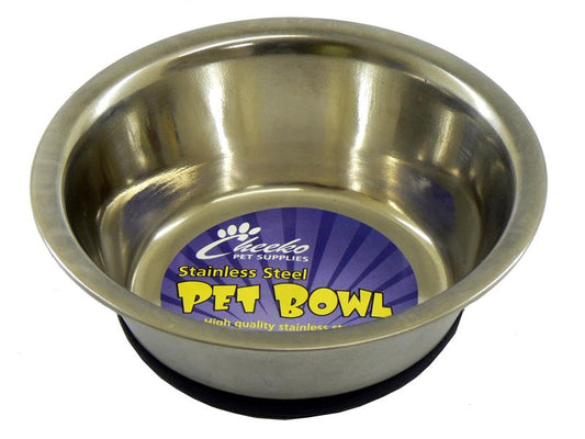 Fusion Non-Slip Stainless Steel Dog Bowl 200ml