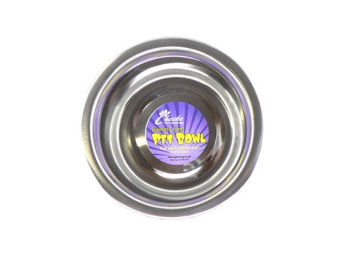Fusion Non-Slip Stainless Steel Dog Bowl 750ml