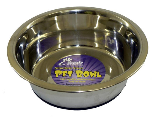 Fusion Non-Slip Stainless Steel Dog Bowl 1.5L