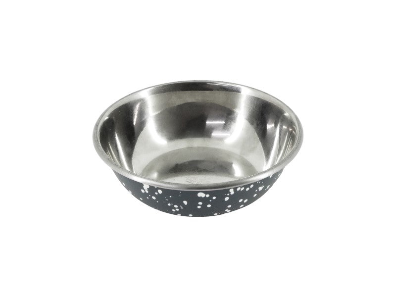 Granite Grey Stainless Steel Dog Bowl 350ml