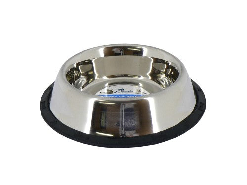 Cheeko Steel Non-Tip Dog Bowl 600ml