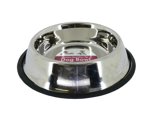Cheeko Steel Non-Tip Dog Bowl 1750ml