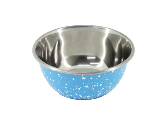 Granite Blue Stainless Steel Dog Bowl 500ml