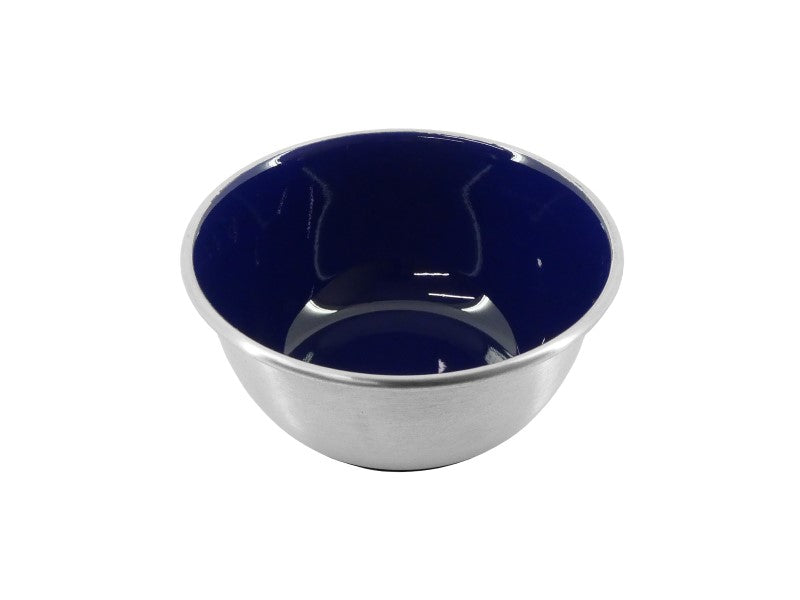 Selecta Blue Enamel & Stainless Steel Bowl 500ml