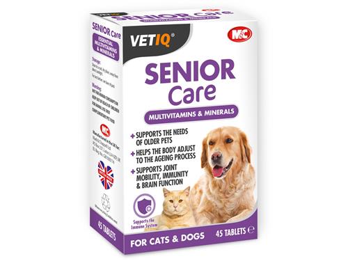 M&C VETIQ SENIOR CARE 45 TABLETS