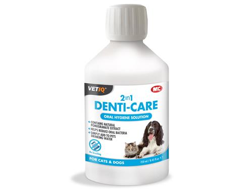 M&C VETIQ 2IN1 DENTI-CARE LIQUID 250ML