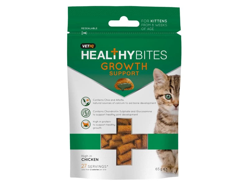 M&C KITTEN HEALT BITE GROWTH SUPPORT 65G