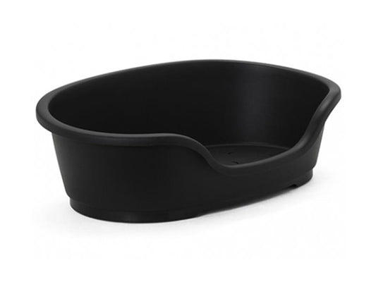 Moderna Plastic Domus Bed Black 70cm