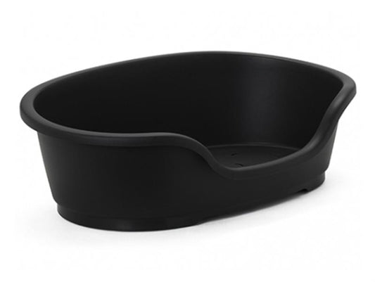 Moderna Plastic Domus Bed Black 80cm