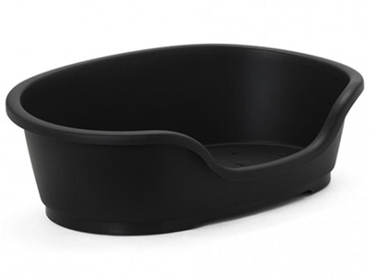 Moderna Plastic Domus Bed Black 95cm