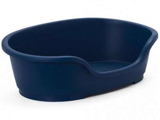 Moderna Plastic Domus Bed Blue 95cm