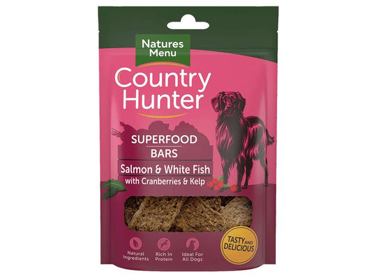 Natures Menu Country Hunter Superfood Bar Salmon 100g