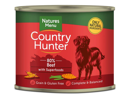 Natures Menu Country Hunter Beef Tin 600g