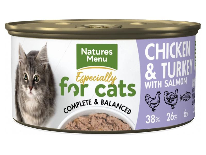 NAT MENU KITTEN TIN CHICK/TUR/SAL 85GX18