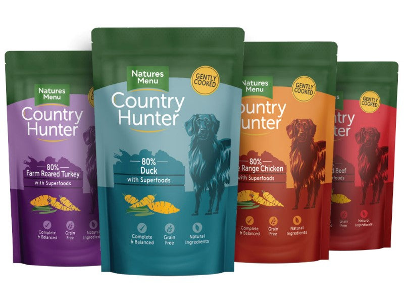 Natures Menu Country Hunter Dog Multipack 12x150g