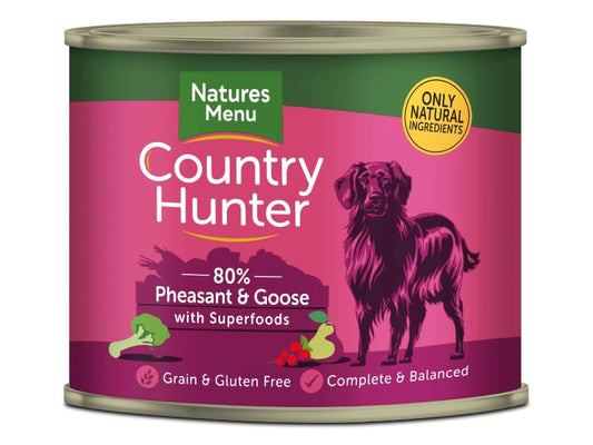Natures Menu Country Hunter Pheasant & Goose Tin 600g