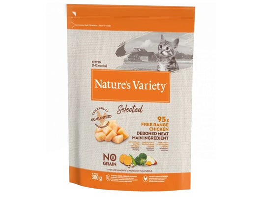 NATURES VARIETY KITTEN CHICKEN 300G