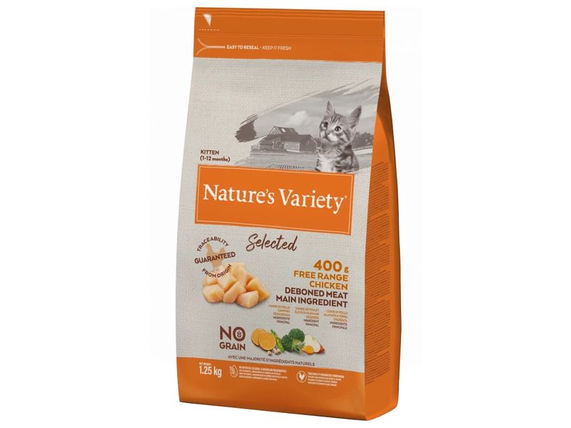 NATURES VARIETY KITTEN CHICKEN1.25KG