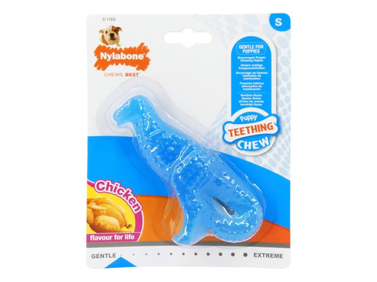 Nylabone Puppy Dental Dino Chicken Small