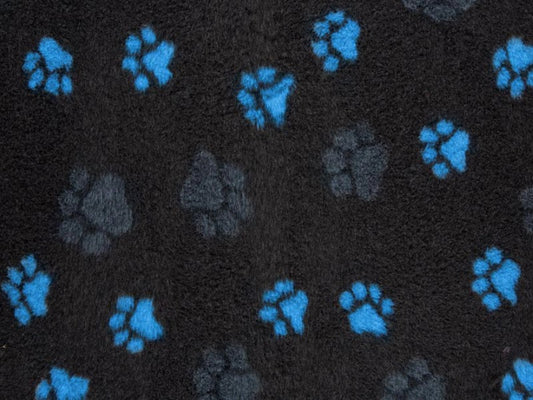 Profleece Precut Charcoal & Teal 90x60cm