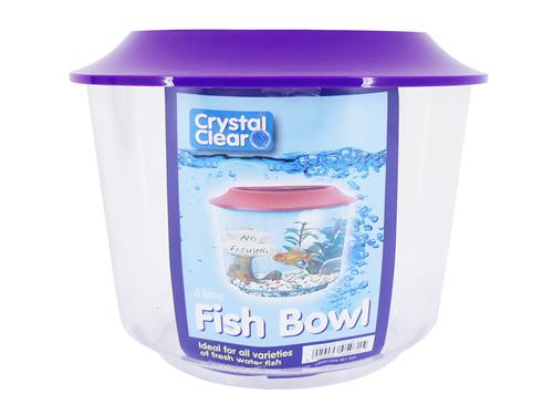 Standard Fish Bowl & Lid 4L