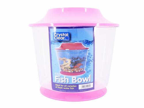 Large Fish Bowl & Lid 8L