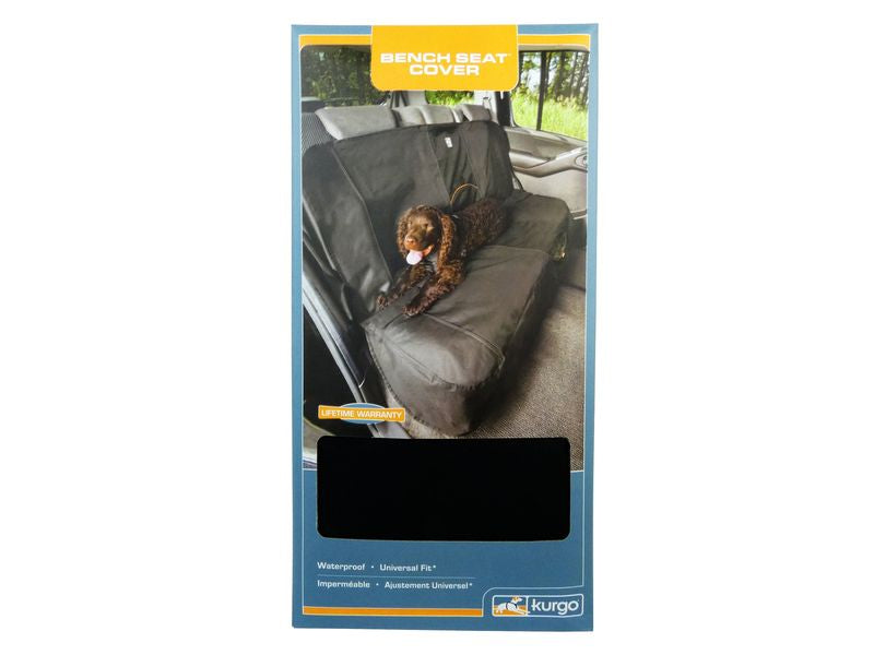 KURGO WANDER BENCH SEAT COVER BLACK