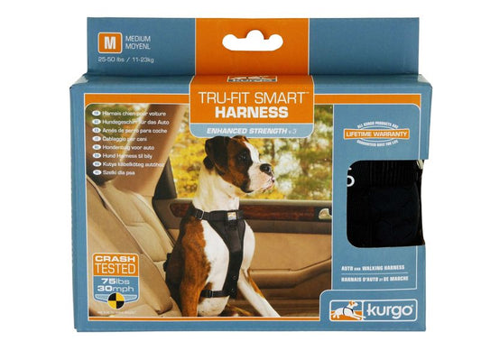 KURGO ENHANCED TFS HARNESS BLACK MEDIUM