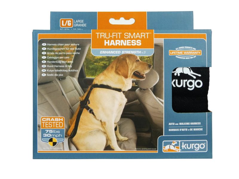 KURGO ENHANCED TFS HARNESS BLK LARGE