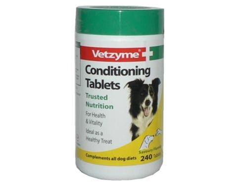 VETZYME DOG CONDITION TABLETS 240`S
