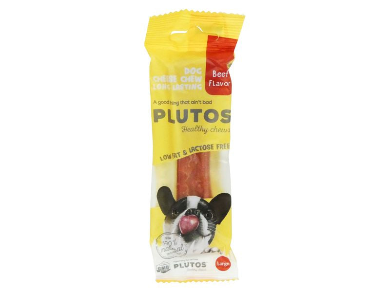 PLUTOS BEEF CHEW LARGE DISPLAY 15PC