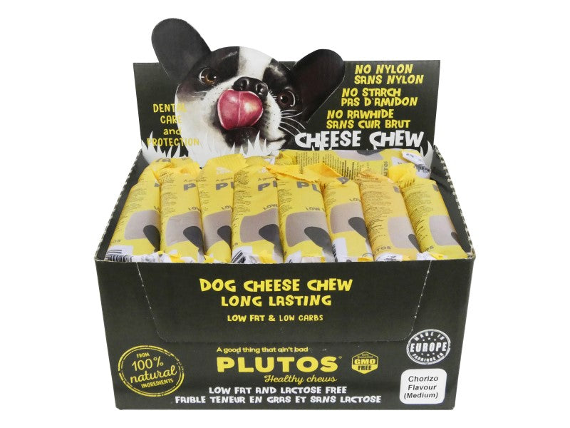 PLUTOS CHORIZO CHEW MEDIUM DISPLAY 20PC