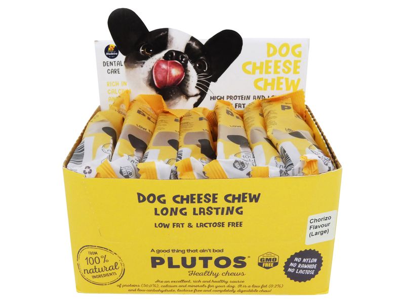 PLUTOS CHORIZO CHEW LARGE DISPLAY 15PC