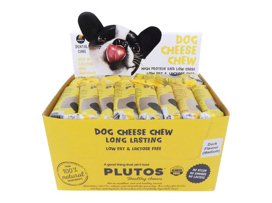 PLUTOS DUCK CHEW MEDIUM DISPLAY 20PC