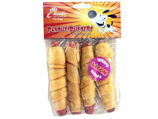 PLQ BUSTER BACON WRAPS 5.5" 4PK