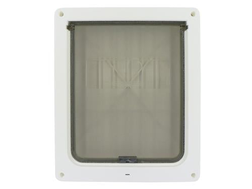 DOG DOOR  MEDIUM   WHITE