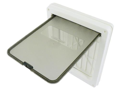 DOG DOOR  MEDIUM   WHITE