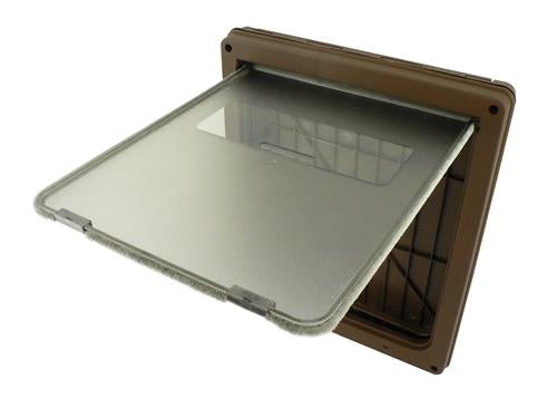 DOG DOOR LARGE BROWN