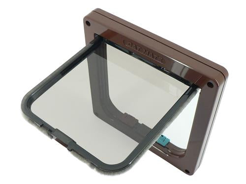 Petsafe 4-Way Locking Cat Flap Brown