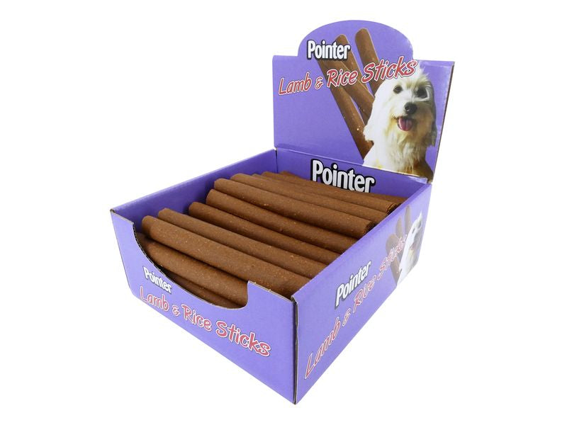 POINTER LAMB & RICE STICKS 50PC BOX