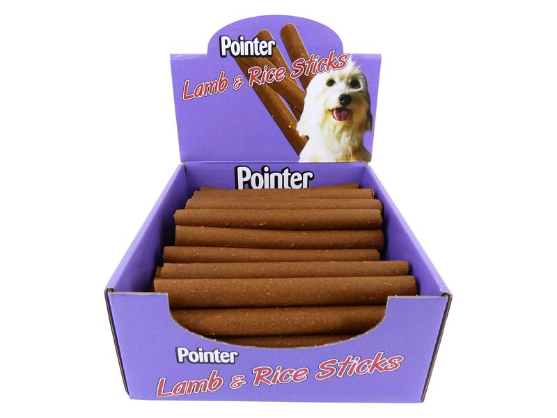 POINTER LAMB & RICE STICKS 50PC BOX
