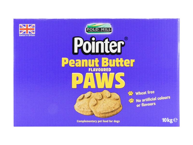 POINTER WHEATFREE PEANUT BUTTER PAWS10KG