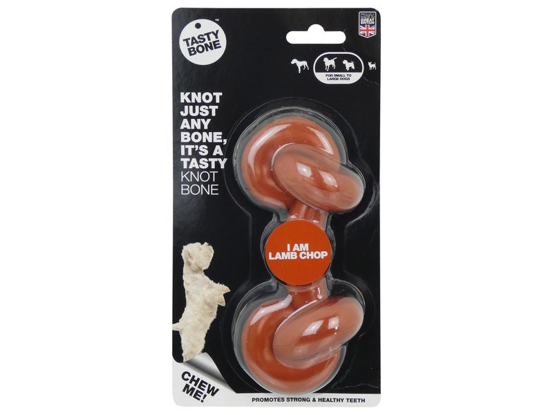 TASTYBONE NYLON KNOT BONE LAMB CHOP