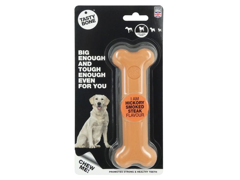 TASTYBONE NYLON HICKORY SMOKED STEAK LGE