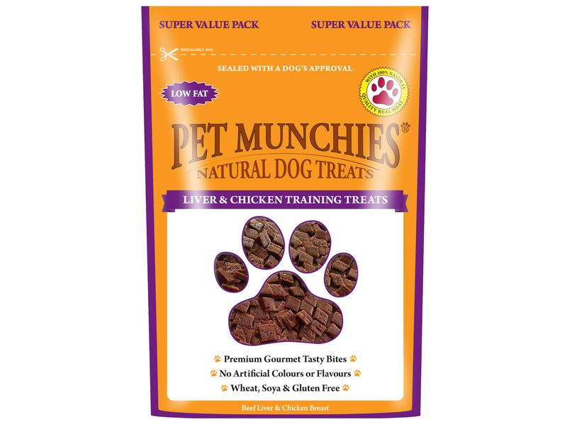 Pet Munchies Chicken & Liver Training Treats 150g