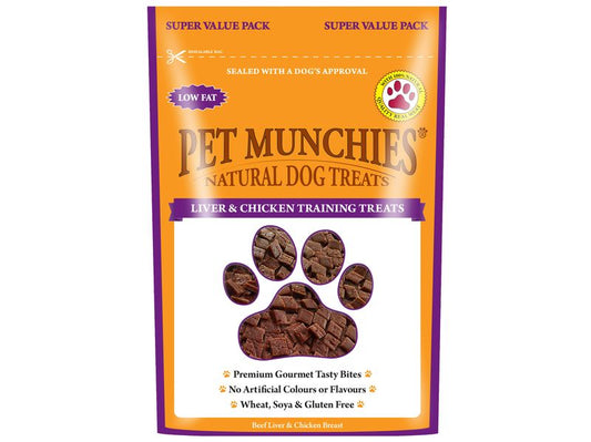 Pet Munchies Chicken & Liver Training Treats 150g