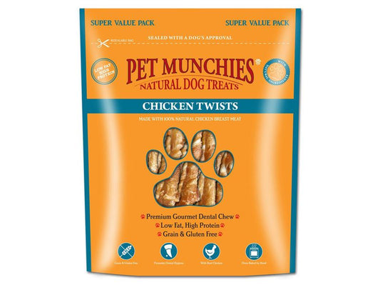 Pet Munchies Chicken Twists 290g