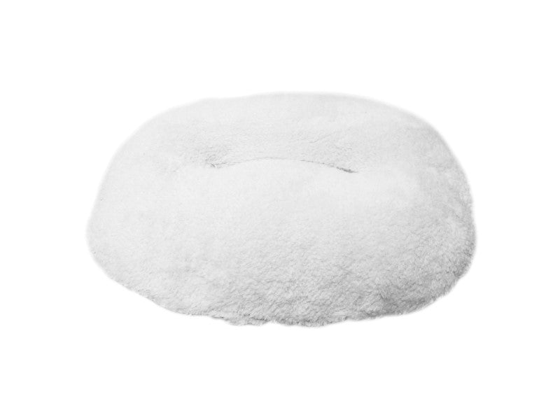 Red Tartan Wool & Sherpa Cushion 40cm