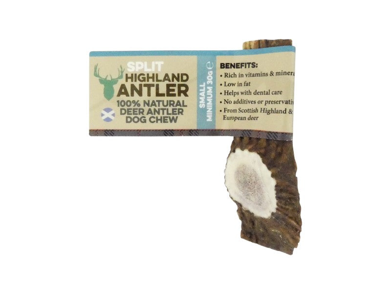 ANTLER NATURAL SPLIT STAGBAR SMALL